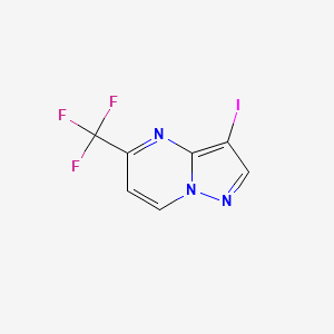3-Iodo-5-(trifluoromethyl)pyrazolo[1,5-a]pyrimidine - 
