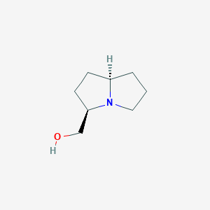 Rel-((3R,7aR)-hexahydro-1H-pyrrolizin-3-yl)methanol - 