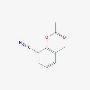 2-Cyano-6-methylphenyl acetate - 