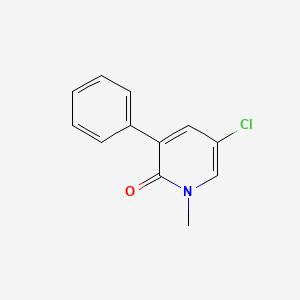 5-Chloro-1-methyl-3-phenylpyridin-2(1H)-one - 