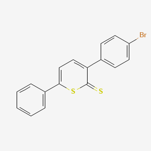 3-(4-Bromophenyl)-6-phenyl-2H-thiopyran-2-thione - 