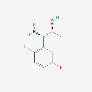 (1S,2R)-1-Amino-1-(2,5-difluorophenyl)propan-2-OL - 