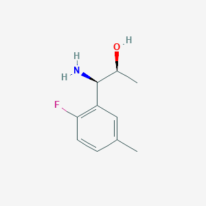 (1R,2S)-1-Amino-1-(2-fluoro-5-methylphenyl)propan-2-OL - 