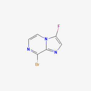 8-Bromo-3-fluoroimidazo[1,2-a]pyrazine - 