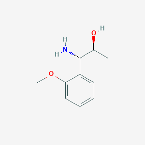 (1S,2S)-1-amino-1-(2-methoxyphenyl)propan-2-ol - 