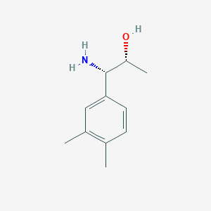 (1S,2R)-1-Amino-1-(3,4-dimethylphenyl)propan-2-OL - 