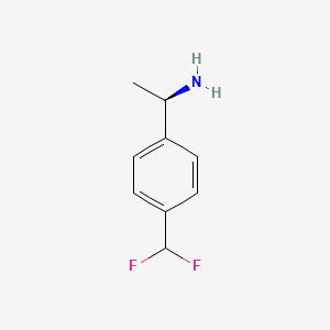(1R)-1-[4-(Difluoromethyl)phenyl]ethylamine - 
