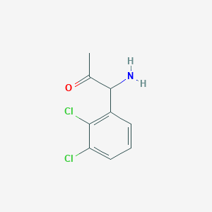 1-Amino-1-(2,3-dichlorophenyl)acetone - 1270533-77-1