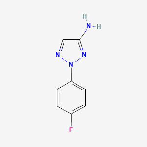 2-(4-fluorophenyl)-2H-1,2,3-triazol-4-amine - 