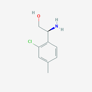 (S)-2-Amino-2-(2-chloro-4-methylphenyl)ethan-1-OL - 