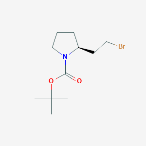 Tert-butyl (2S)-2-(2-bromoethyl)pyrrolidine-1-carboxylate - 