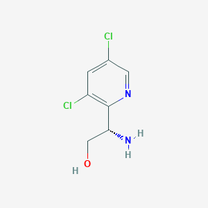 (2s)-2-Amino-2-(3,5-dichloro(2-pyridyl))ethan-1-ol - 