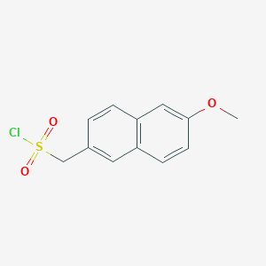 (6-Methoxynaphthalen-2-yl)methanesulfonyl chloride - 