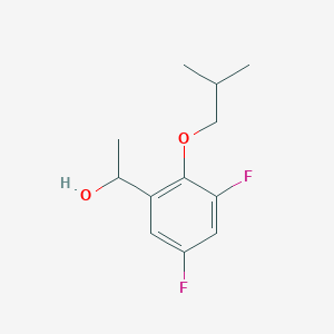1-(3,5-Difluoro-2-isobutoxyphenyl)ethanol - 