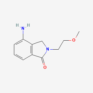 4-Amino-2-(2-methoxyethyl)-2,3-dihydro-1H-isoindol-1-one - 