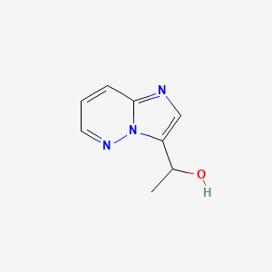 1-(Imidazo[1,2-b]pyridazin-3-yl)ethanol - 1956321-72-4