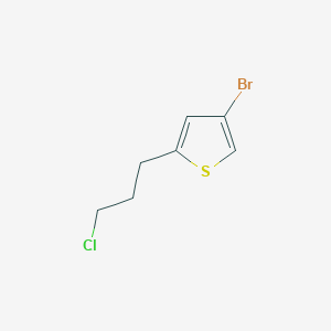 4-Bromo-2-(3-chloropropyl)thiophene -