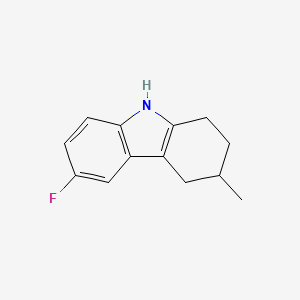 6-fluoro-3-methyl-2,3,4,9-tetrahydro-1H-carbazole - 