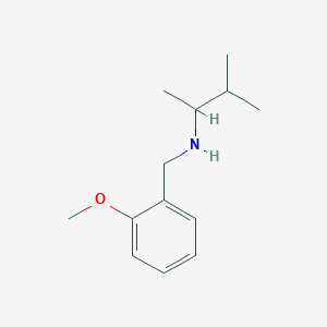 [(2-Methoxyphenyl)methyl](3-methylbutan-2-yl)amine - 