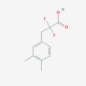 3-(3,4-Dimethylphenyl)-2,2-difluoropropanoic acid - 