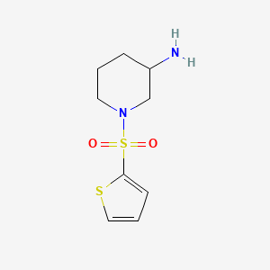 1-(Thiophene-2-sulfonyl)piperidin-3-amine - 934107-83-2