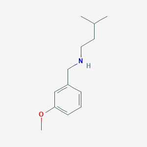 [(3-Methoxyphenyl)methyl](3-methylbutyl)amine - 