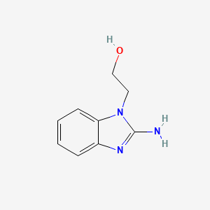 2-(2-amino-1H-benzo[d]imidazol-1-yl)ethanol - 24134-25-6