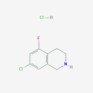 7-Chloro-5-fluoro-1,2,3,4-tetrahydroisoquinoline hydrochloride - 