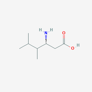 (3R)-3-Amino-4,5-dimethylhexanoic acid - 
