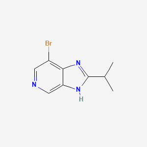 7-Bromo-2-(propan-2-yl)-3H-imidazo[4,5-c]pyridine - 