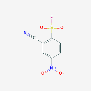 2-Cyano-4-nitrobenzene-1-sulfonyl fluoride - 
