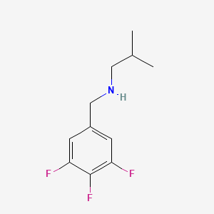 (2-Methylpropyl)[(3,4,5-trifluorophenyl)methyl]amine - 