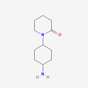 1-(4-Aminocyclohexyl)piperidin-2-one - 