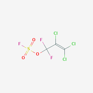 2,3,3-Trichloro-1,1-difluoroallyl sulfofluoridate - 85211-89-8