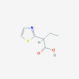 2-(1,3-Thiazol-2-yl)butanoic acid - 