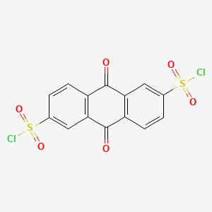 9,10-Dioxo-9,10-dihydro-anthracene-2,6-disulfonyl dichloride - 36003-87-9