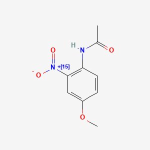 2'-Nitro-p-acetanisidide-15N - 