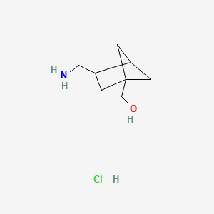 [3-(Aminomethyl)bicyclo[2.1.1]hexan-1-yl]methanol hydrochloride - 