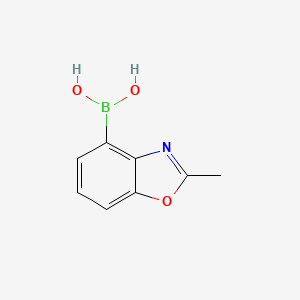 (2-methyl-1,3-benzoxazol-4-yl)boronic acid - 
