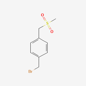 1-(Bromomethyl)-4-(methanesulfonylmethyl)benzene - 
