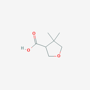 4,4-Dimethyloxolane-3-carboxylic acid - 