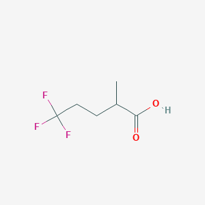 5,5,5-Trifluoro-2-methylpentanoic acid - 