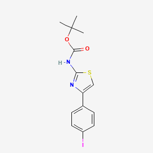 N-Boc-4-(4-iodophenyl)thiazol-2-amine - 