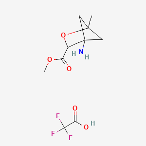 Methyl 4-amino-1-methyl-2-oxabicyclo[2.1.1]hexane-3-carboxylate, trifluoroacetic acid - 