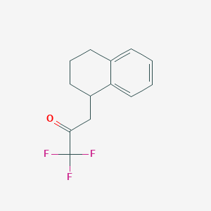 1,1,1-Trifluoro-3-(1,2,3,4-tetrahydronaphthalen-1-yl)propan-2-one - 