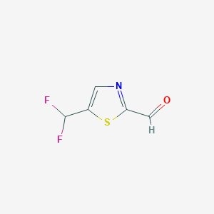 5-(Difluoromethyl)-1,3-thiazole-2-carbaldehyde - 