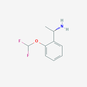 (S)-1-(2-(Difluoromethoxy)phenyl)ethan-1-amine - 