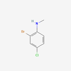 2-bromo-4-chloro-N-methylaniline - 
