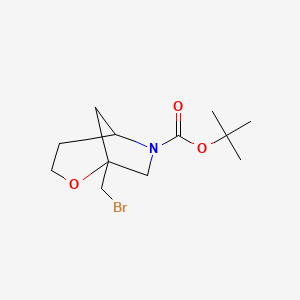 Tert-butyl1-(bromomethyl)-2-oxa-6-azabicyclo[3.2.1]octane-6-carboxylate - 