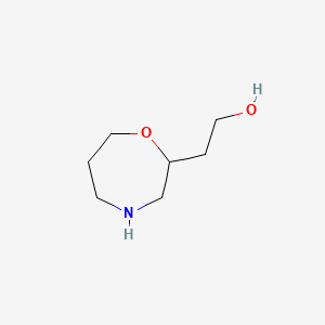 2-(1,4-Oxazepan-2-yl)ethan-1-ol - 